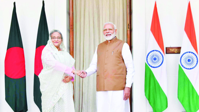 ফোন করে হাসিনাকে সমর্থন মোদীর ফোন করে হাসিনাকে সমর্থন মোদীর