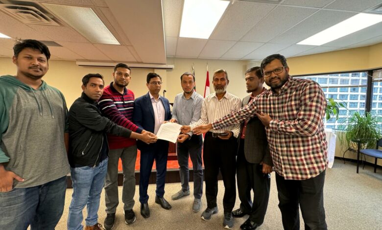 কানাডার হাইকমিশনার পদে নাহিদা সোবহানের নিয়োগ বাতিলের দাবিতে স্মারকলিপি কানাডার হাইকমিশনার পদে নাহিদা সোবহানের নিয়োগ বাতিলের দাবিতে স্মারকলিপি