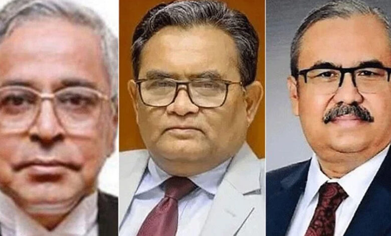 সাবেক তিন প্রধান বিচারপতিসহ ৭ জনের বিরুদ্ধে মামলা সাবেক তিন প্রধান বিচারপতিসহ ৭ জনের বিরুদ্ধে মামলা