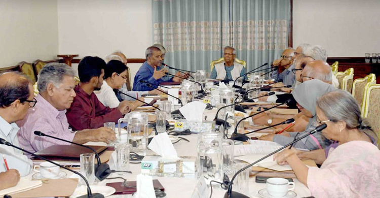 উপদেষ্টাদের বৈঠকে আলোচনায় বন্যার ‘নেপথ্যের কারণ’ উপদেষ্টাদের বৈঠকে আলোচনায় বন্যার ‘নেপথ্যের কারণ’