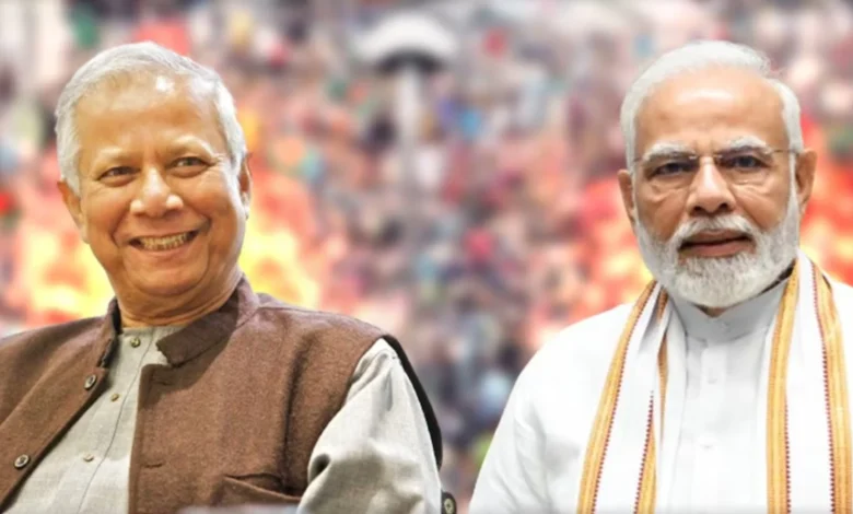ড. ইউনূসকে নরেন্দ্র মোদির শুভেচ্ছা ড. ইউনূসকে নরেন্দ্র মোদির শুভেচ্ছা