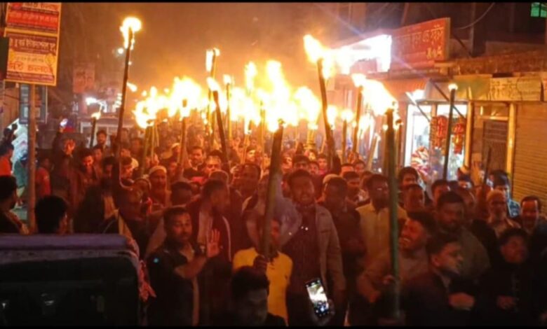 মশাল মিছিল থেকে হুঁশিয়ারি ত্যাগীদের বাদ দিয়ে ব্রাহ্মণবাড়িয়ার মাটিতে বিএনপির সম্মেলন করতে দেয়া হবে না মশাল মিছিল থেকে হুঁশিয়ারি ত্যাগীদের বাদ দিয়ে ব্রাহ্মণবাড়িয়ার মাটিতে বিএনপির সম্মেলন করতে দেয়া হবে না