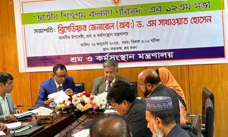 শিশু শ্রম নিরসনে সরকার বদ্ধপরিকর: ড. এম সাখাওয়াত শিশু শ্রম নিরসনে সরকার বদ্ধপরিকর: ড. এম সাখাওয়াত