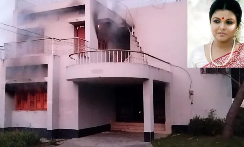 শাওন ও মির্জা আজমের বাসায় আগুন শাওন ও মির্জা আজমের বাসায় আগুন