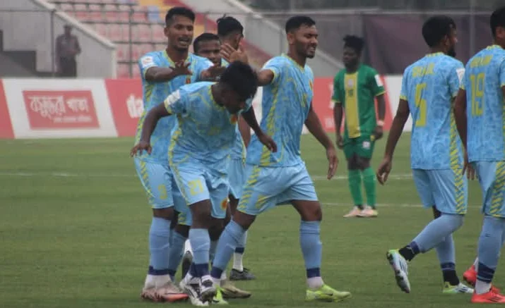 গ্রুপ সেরা হয়ে কোয়ালিফায়ারে আবাহনী গ্রুপ সেরা হয়ে কোয়ালিফায়ারে আবাহনী