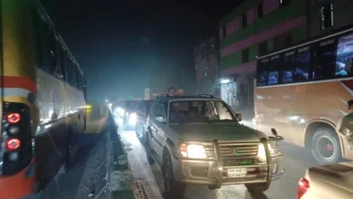 যানজট ছাড়াতে গিয়ে বাস চাপায় জামায়াত কর্মী নিহত