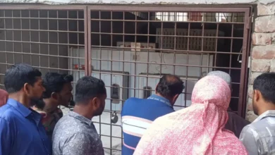 মোটরসাইকেল উল্টে প্রাণ গেল ব্যবসায়ীর