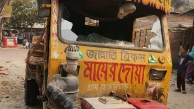 বাবাকে খাবার দিয়ে নিথর দেহে ফিরল ছেলে