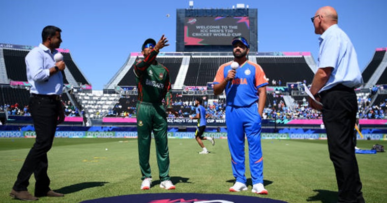 ভারতের বিপক্ষে টসে জিতে ব্যাটিংয়ে বাংলাদেশ ভারতের বিপক্ষে টসে জিতে ব্যাটিংয়ে বাংলাদেশ