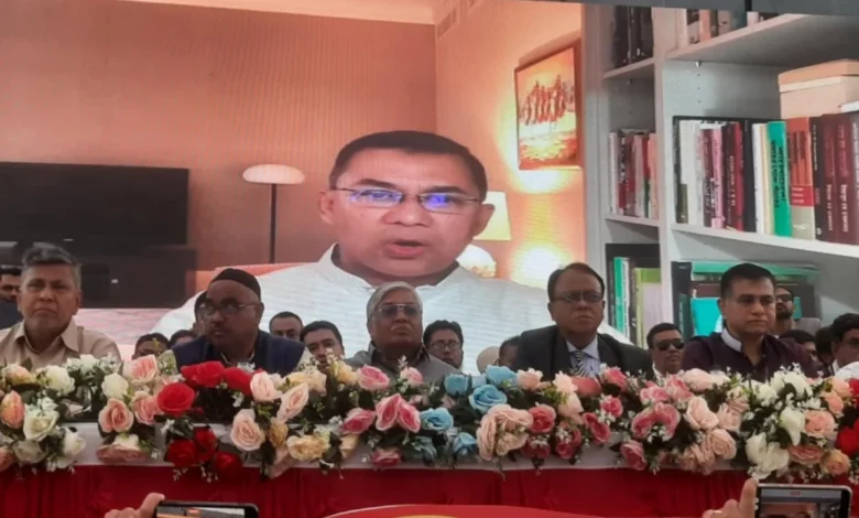 স্বৈরাচার আবার দেশ দখলের চেষ্টা করছে: তারেক রহমান স্বৈরাচার আবার দেশ দখলের চেষ্টা করছে: তারেক রহমান