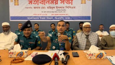 নিপীড়ক পুলিশ না, আমরা জনগণের পুলিশ হতে চাই: মুহিদুল ইসলাম