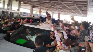 ফাসির দন্ড থেকে খালাসপ্রাপ্ত বিএনপি নেতা হানিফ ১৫ বছর পর দেশে ফিরলেন