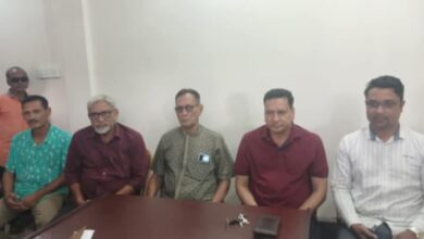 দেওয়ানগঞ্জে বিএনপি নেতার সংবাদ সম্মেলন