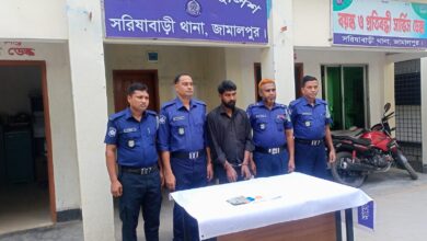 সরিষাবাড়ীতে ইয়াবাসহ ৪ মামলার ওয়ারেন্টভুক্ত আসামী সুভাষ গ্রেপ্তার 