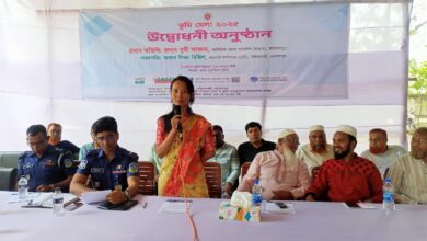 সরিষাবাড়ীতে ভূমি উন্নয়ন মেলার উদ্বোধন