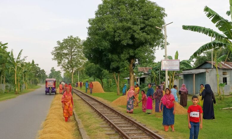 কুড়িগ্রামে ট্রেনে কাটা পড়ে বৃদ্ধের মৃত্যু