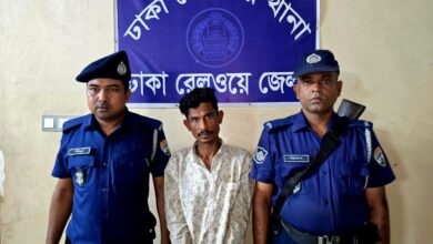ঢাকা রেলওয়ে পুলিশের ছিনতাই বিরোধী বিশেষ অভিযান : ০৫ বছরের কারাদন্ড প্রাপ্ত ( সাজা ওয়ারেন্ট ভুক্ত) ১০ মামলার আসামি দুর্ধর্ষ ছিনতাইকারী লিটন গ্রেফতার