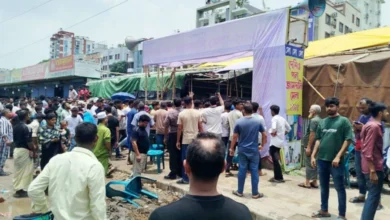 উত্তরায় পোশাক বিতরণ অনুষ্ঠানে বিএনপির দু’পক্ষের হট্টগোল