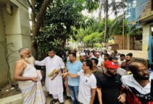 দক্ষিণখানে রাষ্ট্র মেরামতের ৩১ দফা প্রচারে লিফলেট বিতরণ বিএনপির