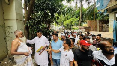 দক্ষিণখানে রাষ্ট্র মেরামতের ৩১ দফা প্রচারে লিফলেট বিতরণ বিএনপির