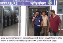 বেনাপোল চেকপোস্ট দিয়েভারতে যাওয়ার সময় আওয়ামীলীগ নেতা আটক