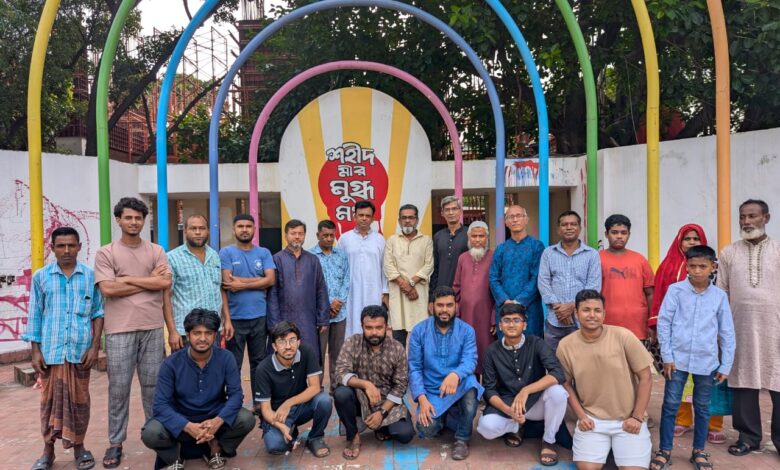 শহীদদের নামে কোরবানি ও মাংস বিতরণ করেছে জুলাই রেভ্যুলেশনারি অ্যালায়েন্স শহীদদের নামে কোরবানি ও মাংস বিতরণ করেছে জুলাই রেভ্যুলেশনারি অ্যালায়েন্স