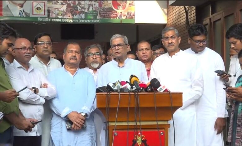 সংসদ নির্বাচন পেছানো বার্তা ‘দেশের গণতন্ত্রের জন্য সুসংবাদ’ : মির্জা ফখরুল সংসদ নির্বাচন পেছানো বার্তা ‘দেশের গণতন্ত্রের জন্য সুসংবাদ’ : মির্জা ফখরুল