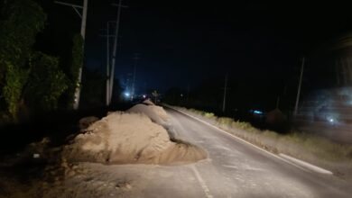 দাগনভূঞা-থানা সড়ক যেনো মরণ ফাঁদ