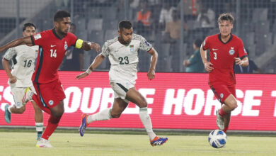 লড়েও সিঙ্গাপুরের কাছে হারল বাংলাদেশ