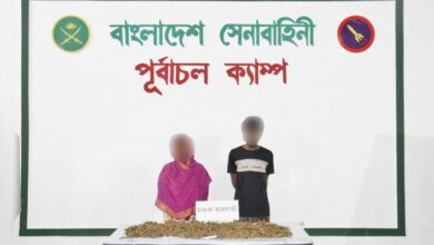 খিলক্ষেত থেকে দুই মাদক কারবারি সেনাবাহিনীর হাতে গ্রেপ্তার