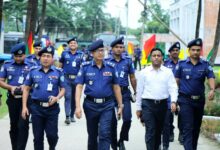 ফেনী জেলা পরিদর্শনে চট্টগ্রাম রেঞ্জের ডিআইজি মো. আহসান হাবীব পলাশ