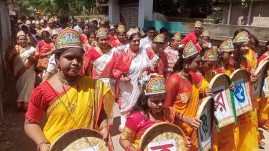 বেনাপোলে বিভিন্ন আনুষ্ঠানিকতায় জন্মাষ্টমী পালন : বর্ণাঢ্য শোভাযাত্রা
