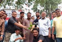 উত্তরার বিভিন্ন পয়েন্টে আজমল হুদা মিঠুর বৃক্ষ রোপন