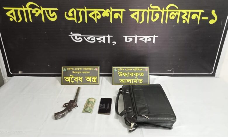 গাজীপুর থেকে একনালা বন্দুকসহ গ্রেপ্তার ১ গাজীপুর থেকে একনালা বন্দুকসহ গ্রেপ্তার ১