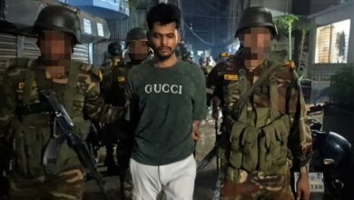 চাঁদাবাজিতে লিপ্ত ছাত্র সমন্বয়ক মোঃ আসাদুর রহমান আকাশ সহযোগীসহ গ্রেপ্তার