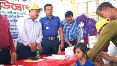 দাগনভূঞা থেকে শুরু : সোয়া চার লাখ শিশুকে টাইফয়েড টিকা
