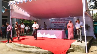 ফেনীতে দুর্যোগ প্রশমন দিবসে মহড়া ও সচেতনতা কর্মসূচি