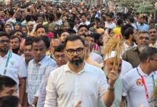 পল্লবীতে আমিনুল হকের সমর্থনে বিএনপির গণমিছিল