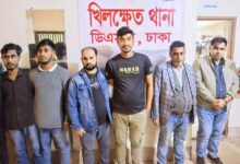 নিকুঞ্জে ব্যবসায়ী অপহরণ: ত্রাস ‘গুন্ডা জসিম’সহ গ্রেপ্তার ৭