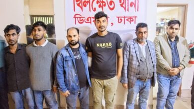 নিকুঞ্জে ব্যবসায়ী অপহরণ: ত্রাস ‘গুন্ডা জসিম’সহ গ্রেপ্তার ৭