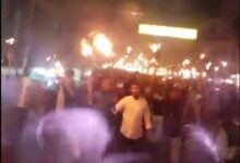 ঢাকা ১৮ আসনে জাহাঙ্গীরের মনোনয়ন বাতিল দাবিতে মশাল মিছিল