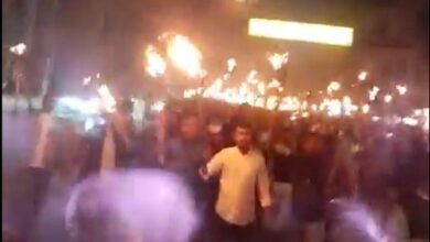 ঢাকা ১৮ আসনে জাহাঙ্গীরের মনোনয়ন বাতিল দাবিতে মশাল মিছিল