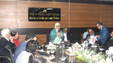 স্বাস্থ্য সেবা খাতে এনজিওদের কার্যক্রম বৃদ্ধির আহ্বান স্বাস্থ্য উপদেষ্টার