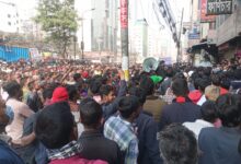 বাড্ডায় ব্যাটারিচালিত অটো রিকশাচালকদের সড়ক অবরোধ, তীব্র যানজট