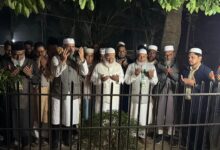 শহীদ মাওলানা মতিউর রহমান নিজামীর কবর জিয়ারত করলেন আমীরে জামায়াত ডা. শফিকুর রহমান