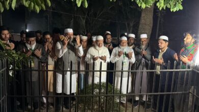 শহীদ মাওলানা মতিউর রহমান নিজামীর কবর জিয়ারত করলেন আমীরে জামায়াত ডা. শফিকুর রহমান