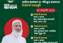 আজকের ঢাকা মহানগর দক্ষিণে আমীরে জামায়াত ডা. শফিকুর রহমানের নির্বাচনী গণসংযোগ