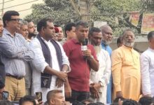 দক্ষিণখান থানাধীন ৪৯ নম্বর ওয়ার্ডে ধানের শীষের নির্বাচনী প্রচারণা