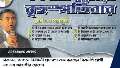 শাহ্ কবির মাজার জিয়ারতে নির্বাচনী প্রচারণা শুরু করবেন এস এম জাহাঙ্গীর