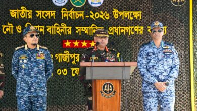 নির্বাচন না হওয়ার কোনো সুযোগ নেই: সেনাপ্রধান নির্বাচন না হওয়ার কোনো সুযোগ নেই: সেনাপ্রধান